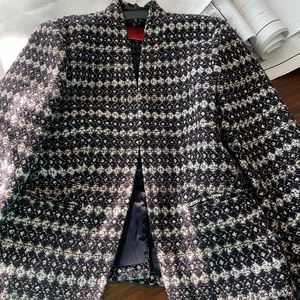 J. Crew woven collection blazer